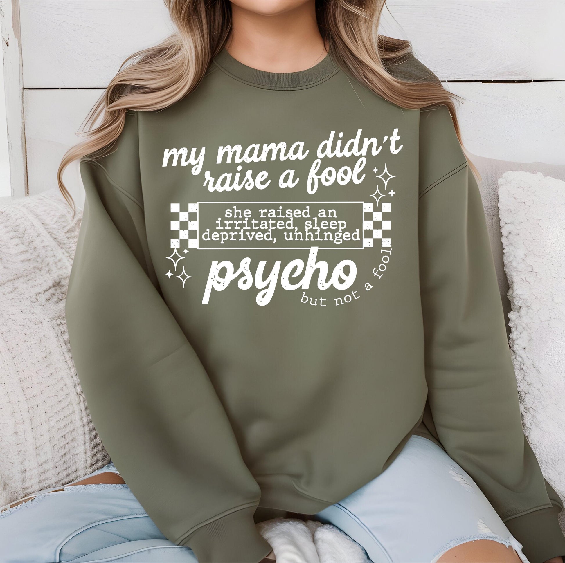 My Mama Didn&#39;t Raise a Food DTF Transfer Ready For Press, DTF Print, Heat Press Transfer, Direct To Film, Funny DTF Print, Sarcastic Dtf