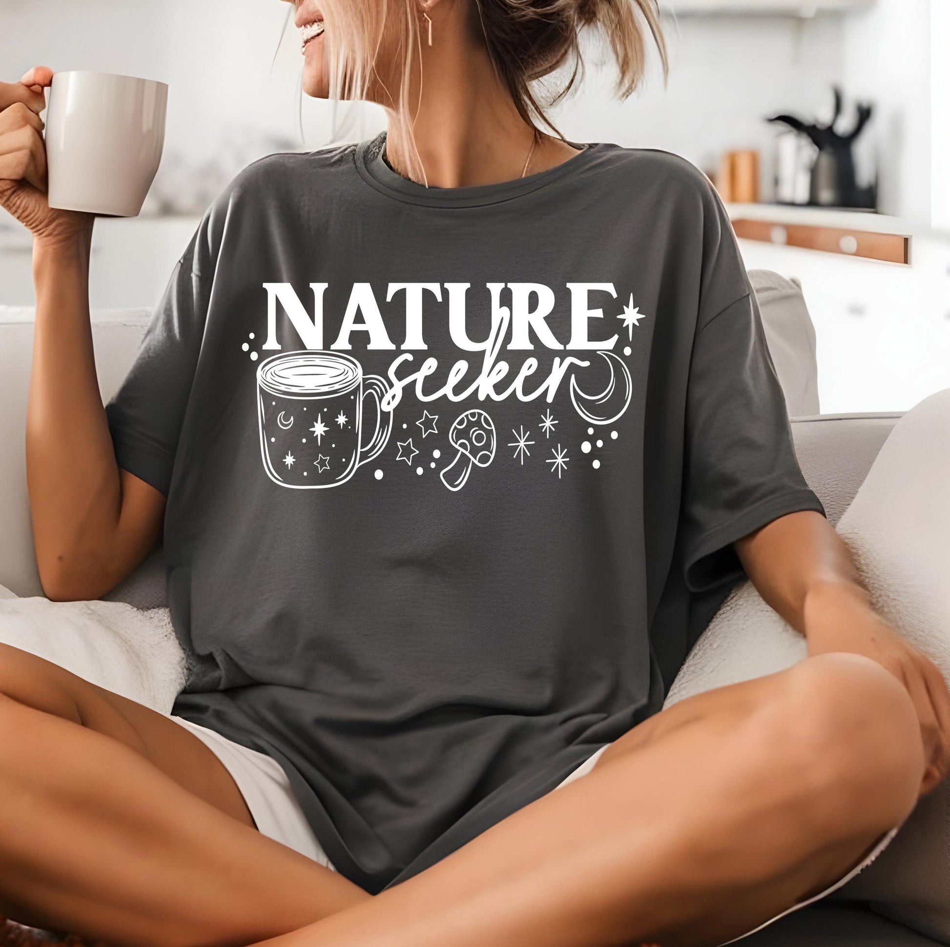 Nature Seeker DTF Transfers Ready For Press, Camping Dtf Prints, Heat Press Transfer, Direct To Film, Hot Peel Dtf, Camping Transfers