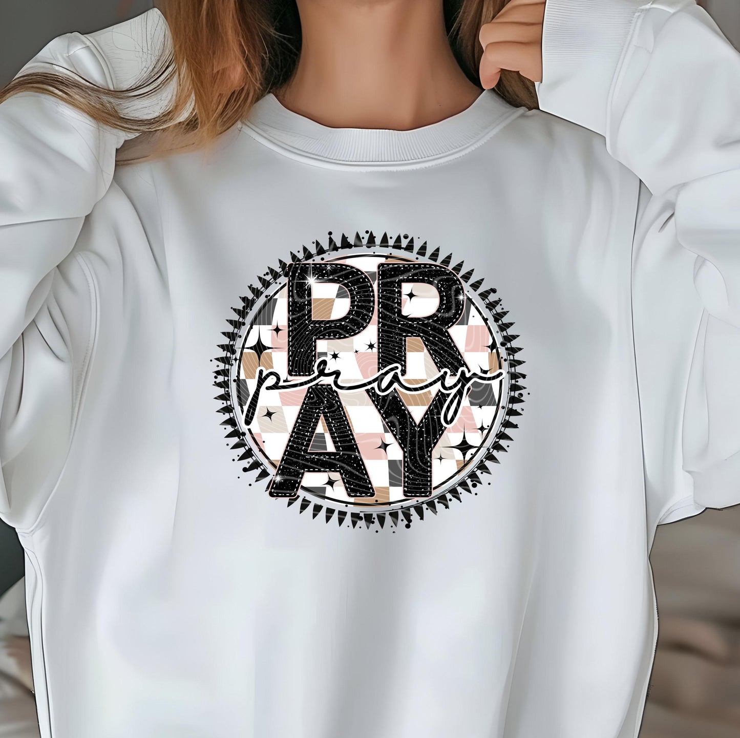 Pray DTF Transfer Ready For Press, Christian DTF Transfers, Faith DTF Transfer, Christian Dtf Print, Heat Press Transfer, Custom Transfers