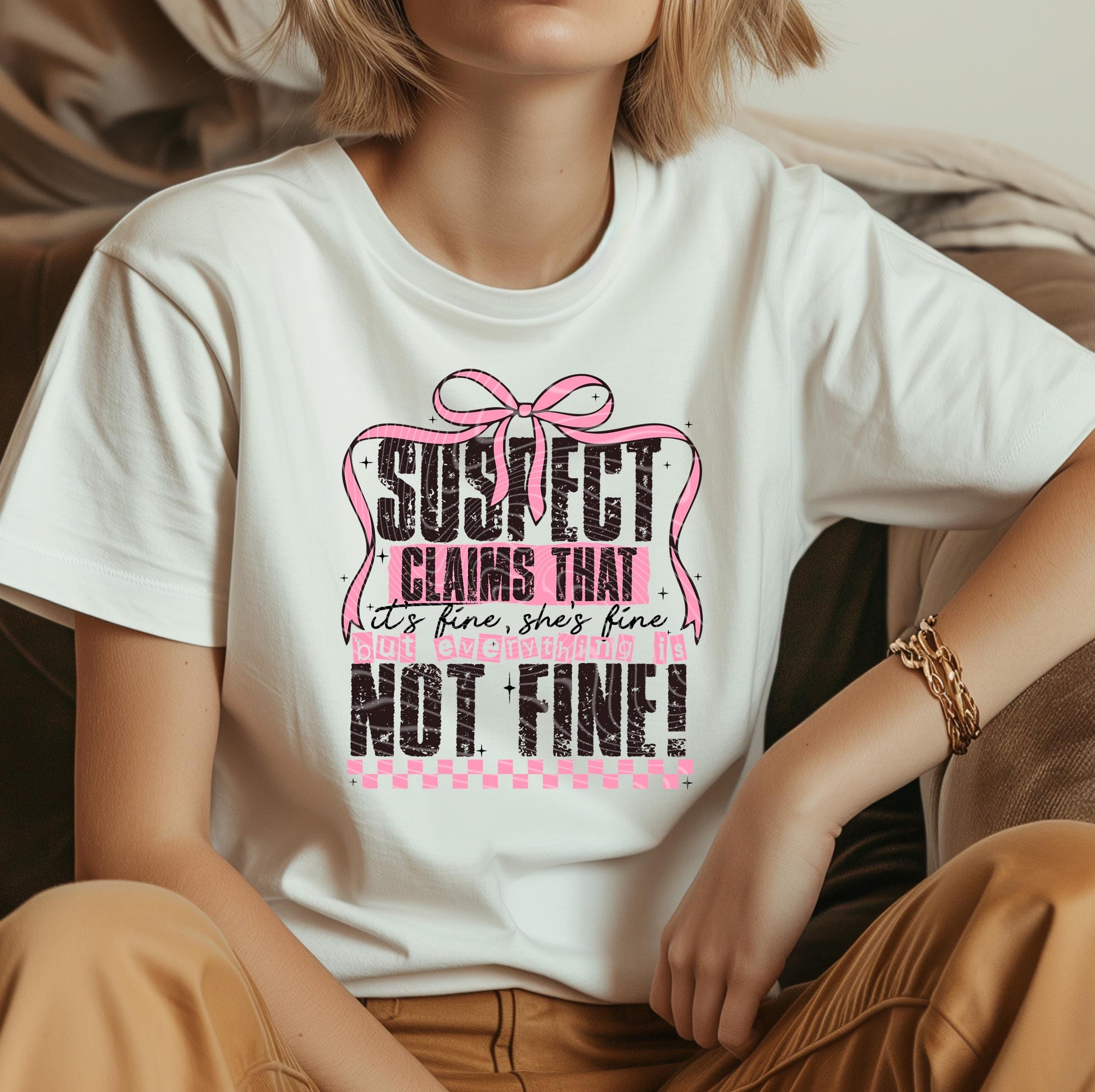 Suspect Claims That It&#39;s Fine DTF Transfers Ready For Press, DTF Prints, Heat Press Transfers, Direct To Film, Dtf Transfers, Hot Peel