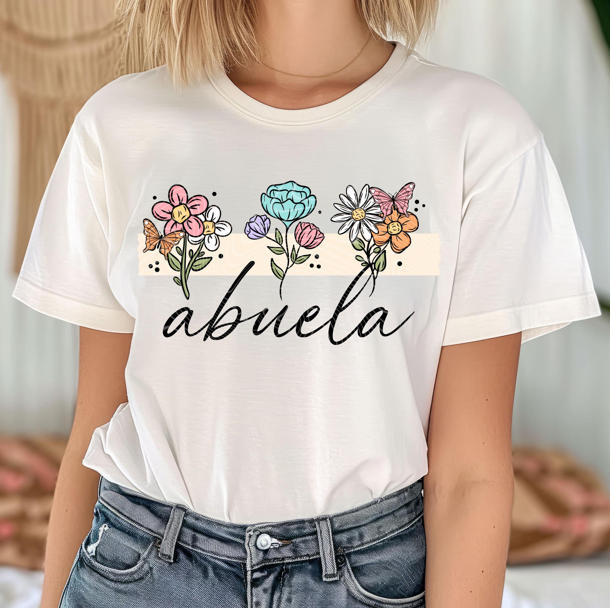 Abuela DTF Transfers, Abuela DTF Prints, Ready to Press, Hot Peel, High Quality Print, Heat Transfer, Direct to Film, Wholesale Dtf Transfer