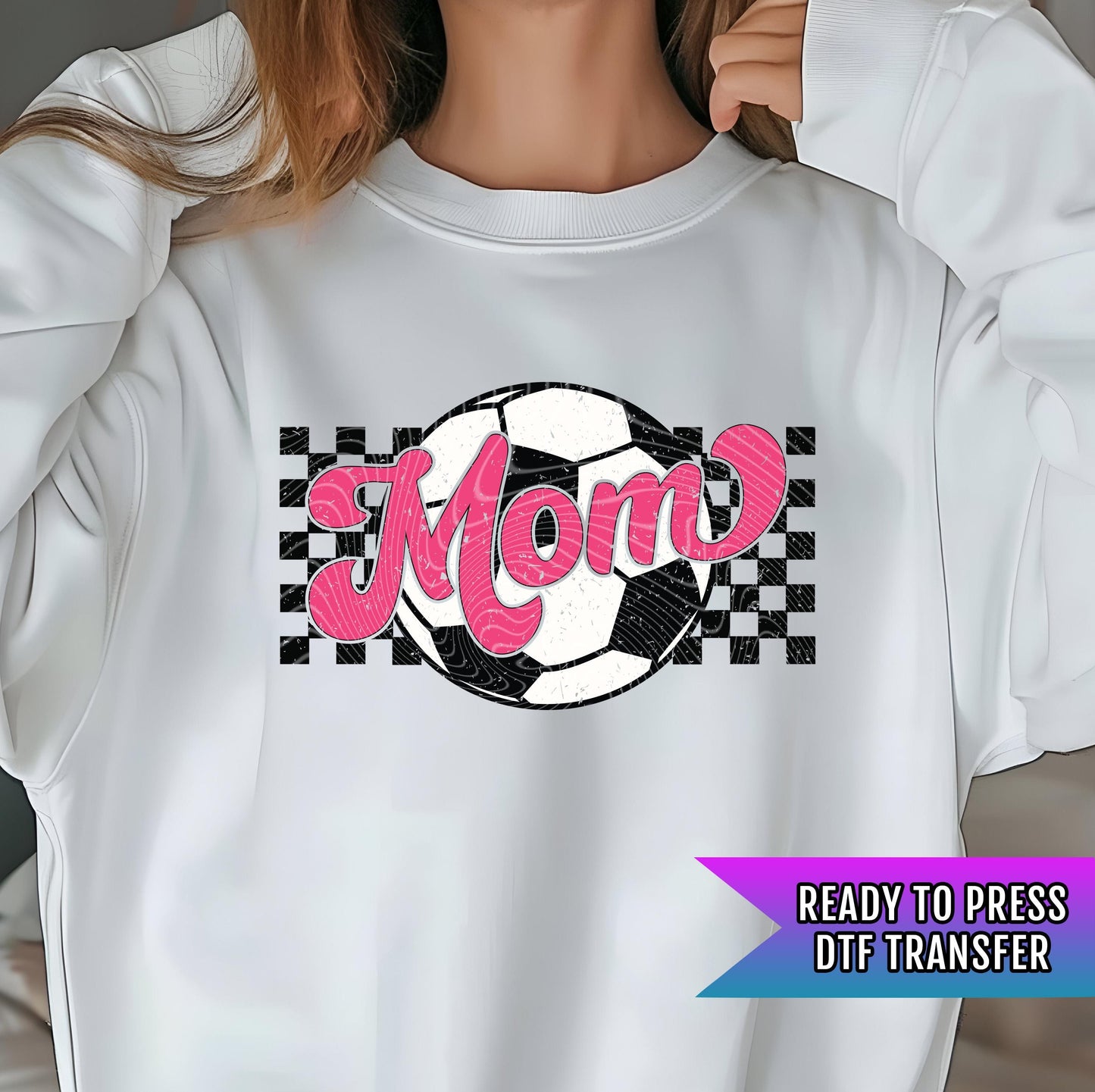 Soccer Mom DTF Transfers Ready For Press, Soccer DTF Prints, Heat Press Transfers, Direct To Film, Soccer Season Dtf Transfers, Soccer Dtf