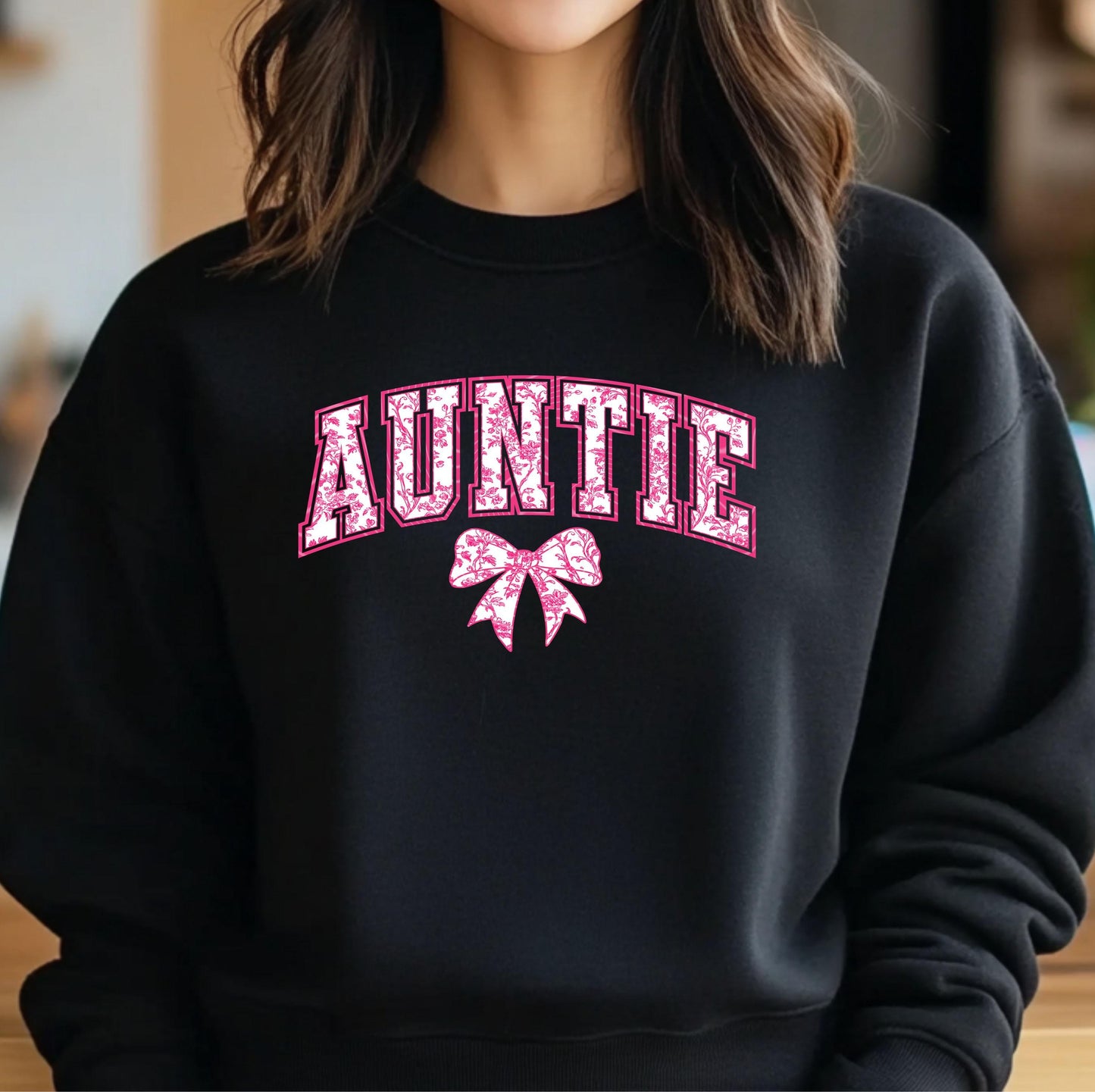 Auntie Coquette Bow DTF Transfers, Auntie DTF Transfers Ready For Press, Heat Press Transfers, Gigi DTF Print, Direct To Film, Custom