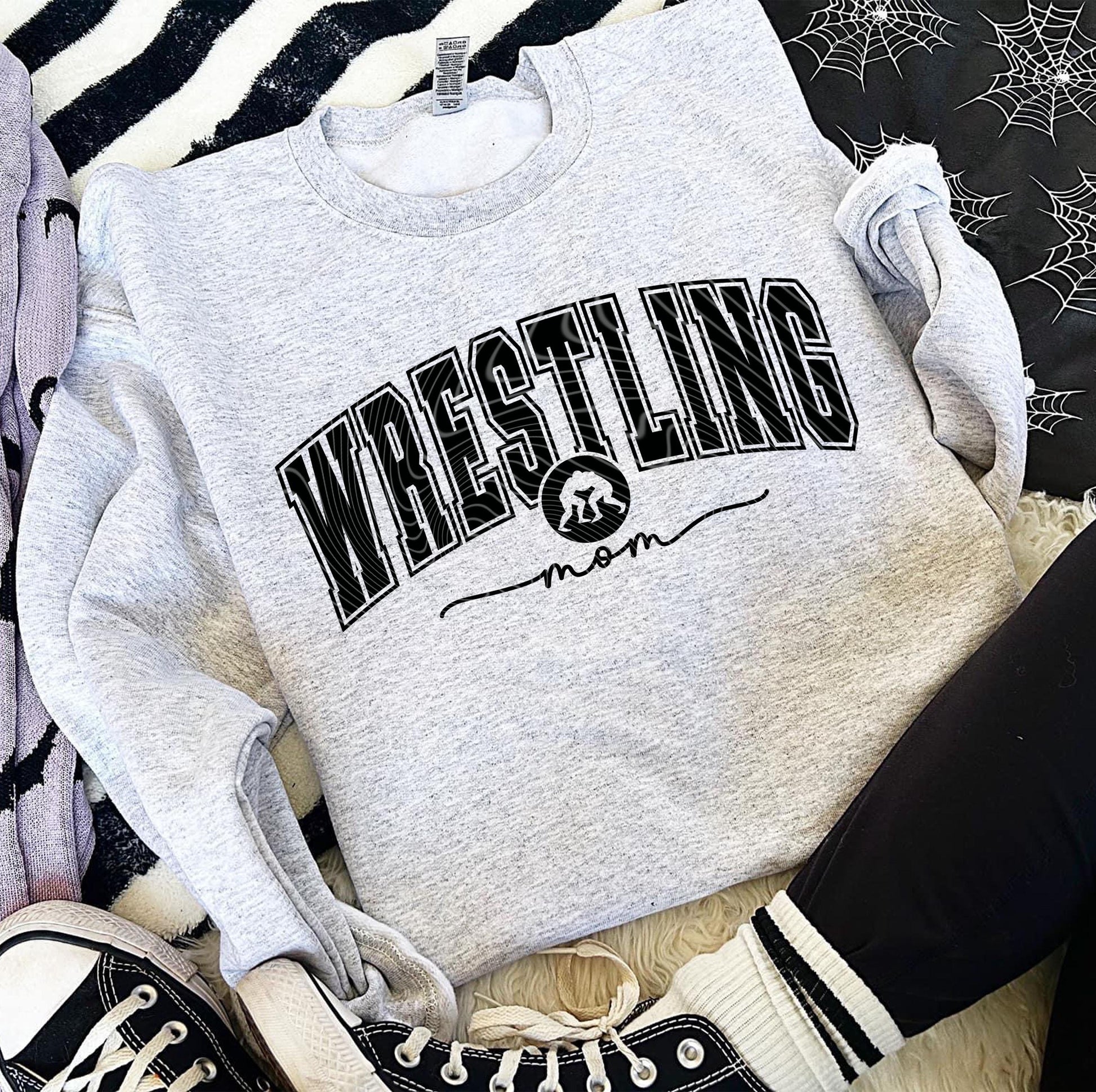 Wrestling Mom DTF Transfers Ready For Press, Wrestling DTF Prints, Heat Press Transfers, Direct To Film, Game Day Transfers, Sports Transfer