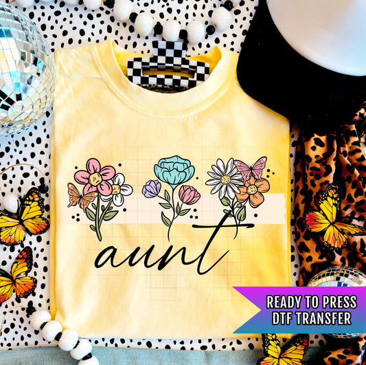 Aunt DTF Transfers, Aunt DTF Prints, Ready to Press, Hot Peel, High Quality Print, Heat Transfer, Direct to Film, Wholesale Dtf Transfer