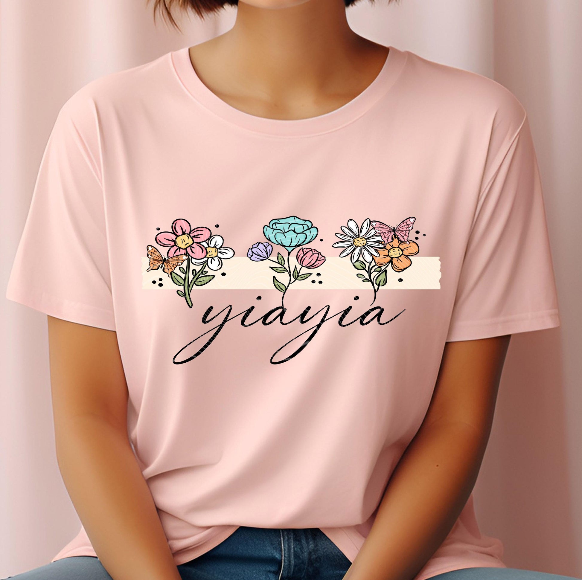 Yiayia DTF Transfers Ready For Press, Yiayia Dtf Prints, Direct To Film, Heat Press Transfers, Mother&#39;s Day Transfers, Yiayia Dtf Print