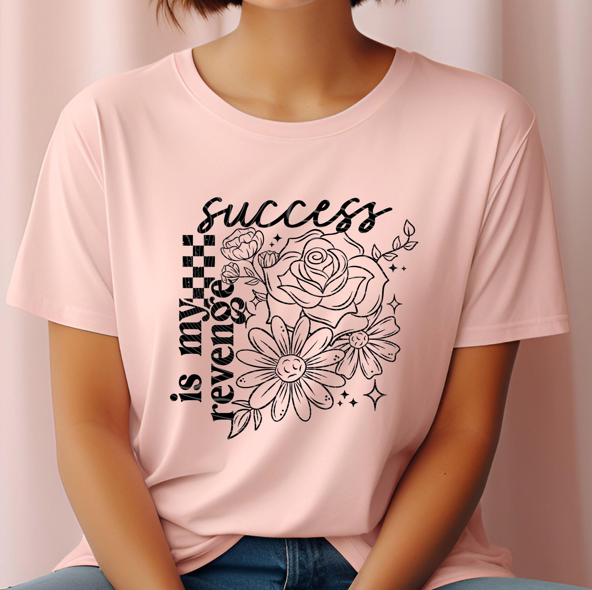 Success Is My Revenge DTF Transfer Ready For Press, DTF Print, Heat Press Transfer, Motivational Dtf Transfer, Empowerment Dtf Transfers