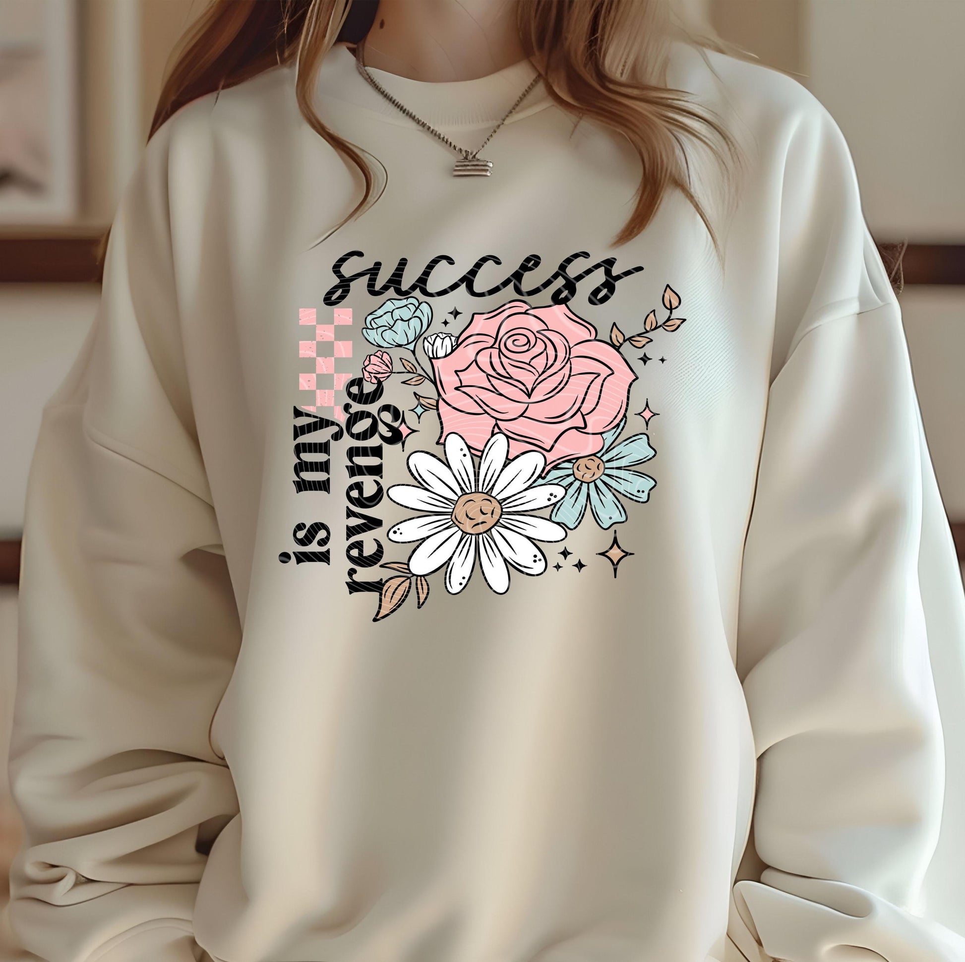 Success Is My Revenge DTF Transfer Ready For Press, DTF Print, Heat Press Transfer, Motivational Dtf Transfer, Empowerment Dtf Transfers