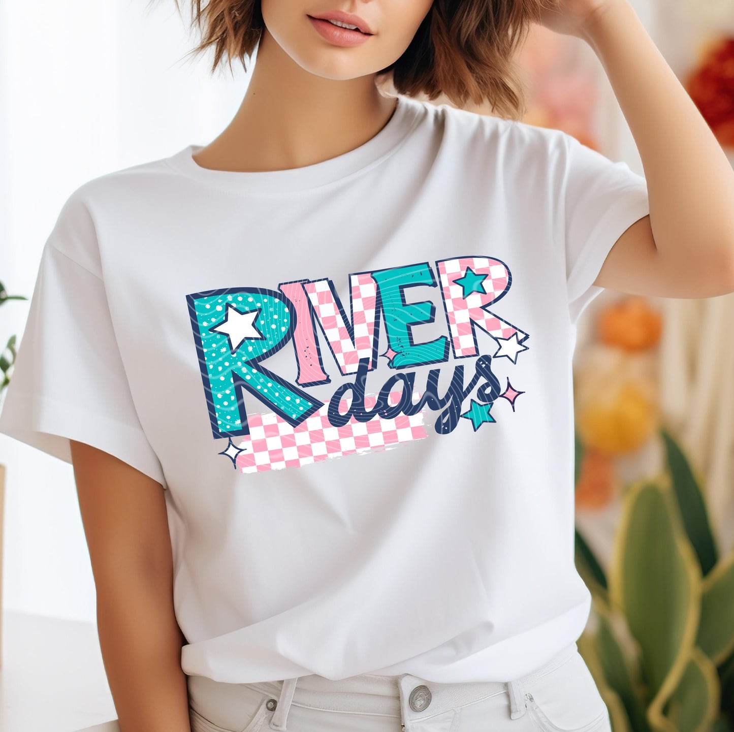 River Days DTF Transfer Ready For Press, Camping Dtf Print, Camping DTF Transfer, Heat Press Transfer, Direct To Film, Campfire DTF Prints