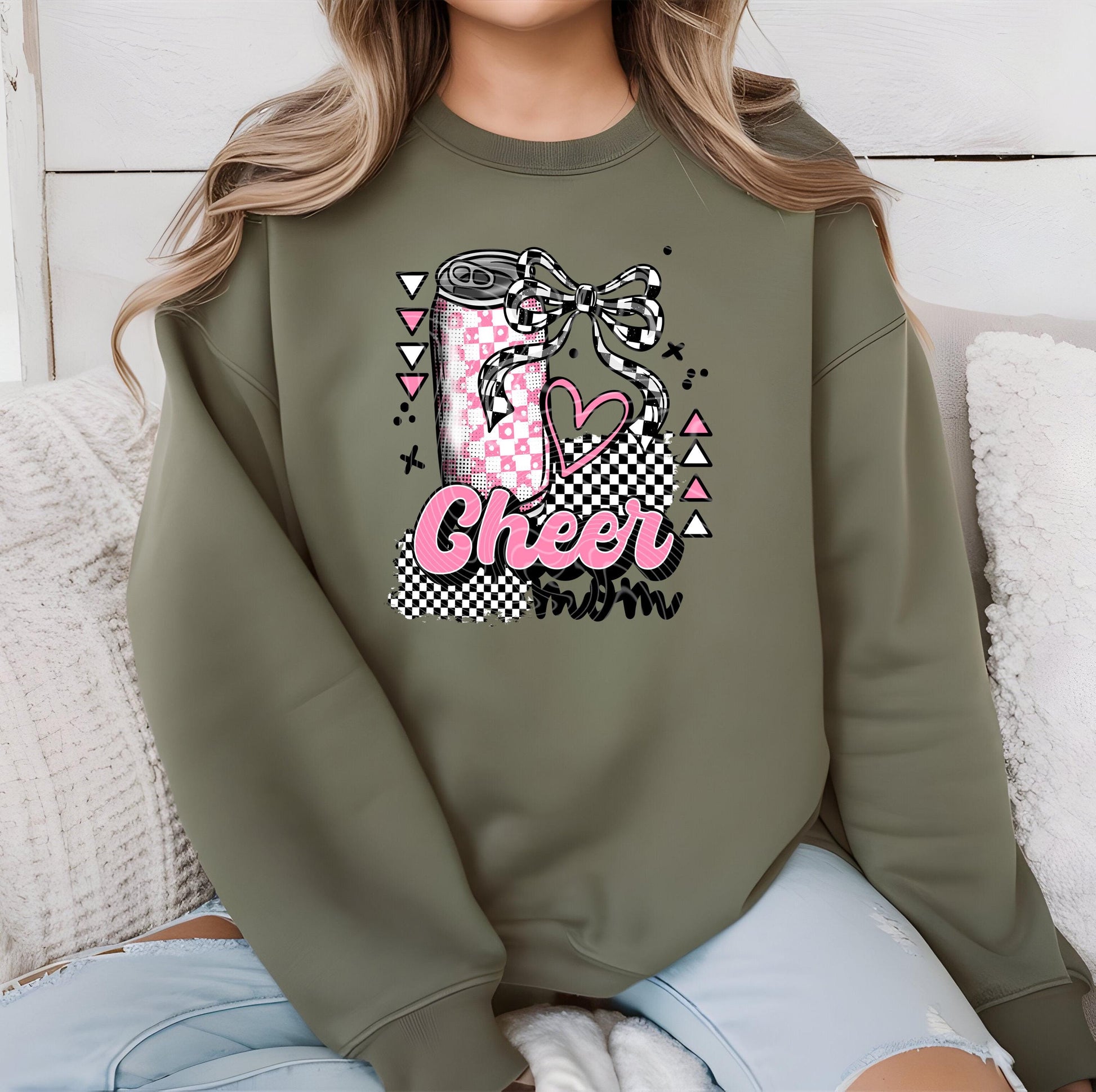 Cheer Mom DTF Transfer Ready For Press, Mother Dtf Print, Coquette Bow DTF, Heat Press Transfer, Direct To Film, Mommy Dtf, Custom Transfer