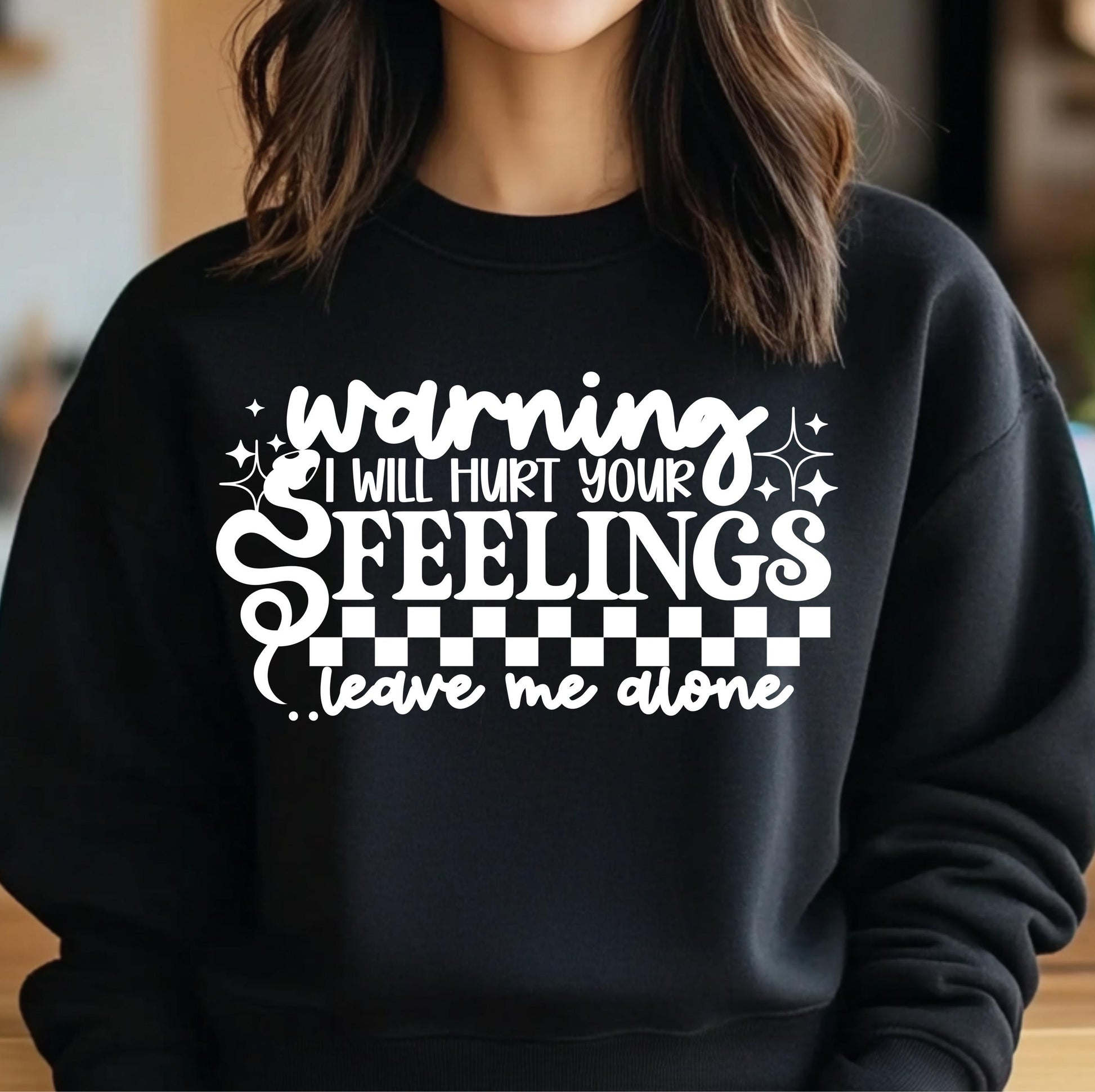 Warning Feelings DTF Transfer Ready For Press, Sarcastic Dtf Print, Funny DTF, Heat Press Transfer Direct To Film Custom Transfer, Humor Dtf