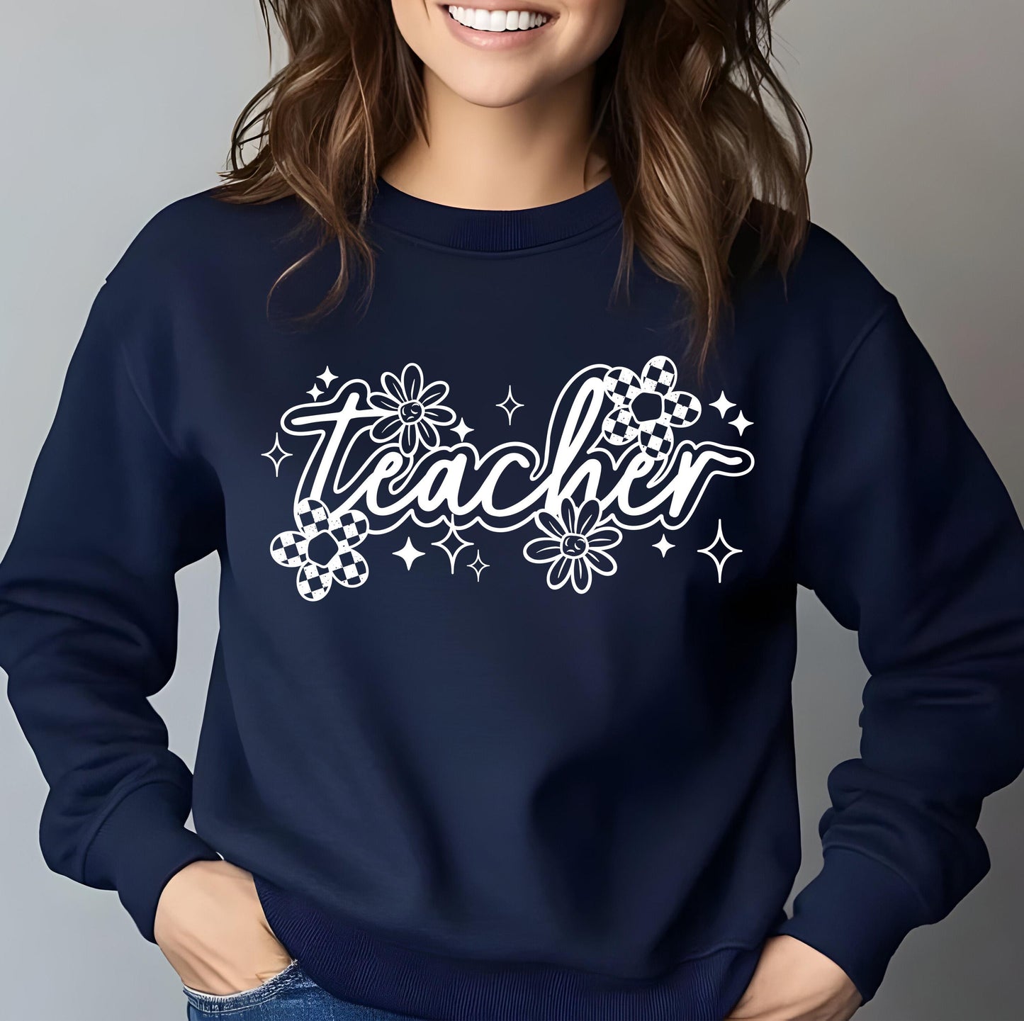 Coquette Teach DTF Transfer Ready For Press, Teacher Stuff Dtf Print, Direct To Film, Heat Press Transfer, Flower, Back To School Dtf Prints