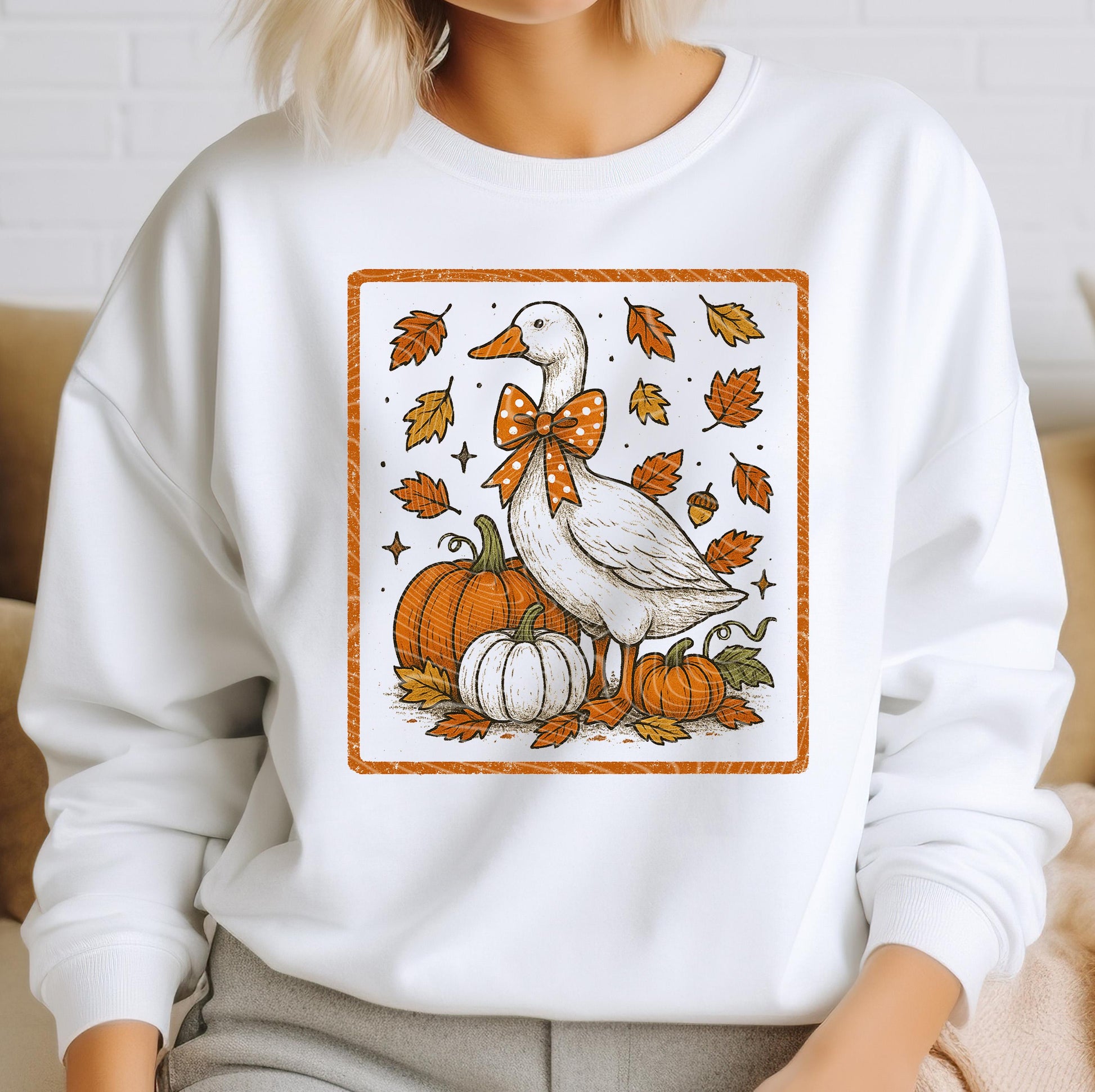 Fall Goose Gang Sheet, Fall DTF Transfers, Fall Goose DTF Transfer Ready For Press, Fall DTF Ready to Press, Tshirt Design, Cute Prints, Dtf
