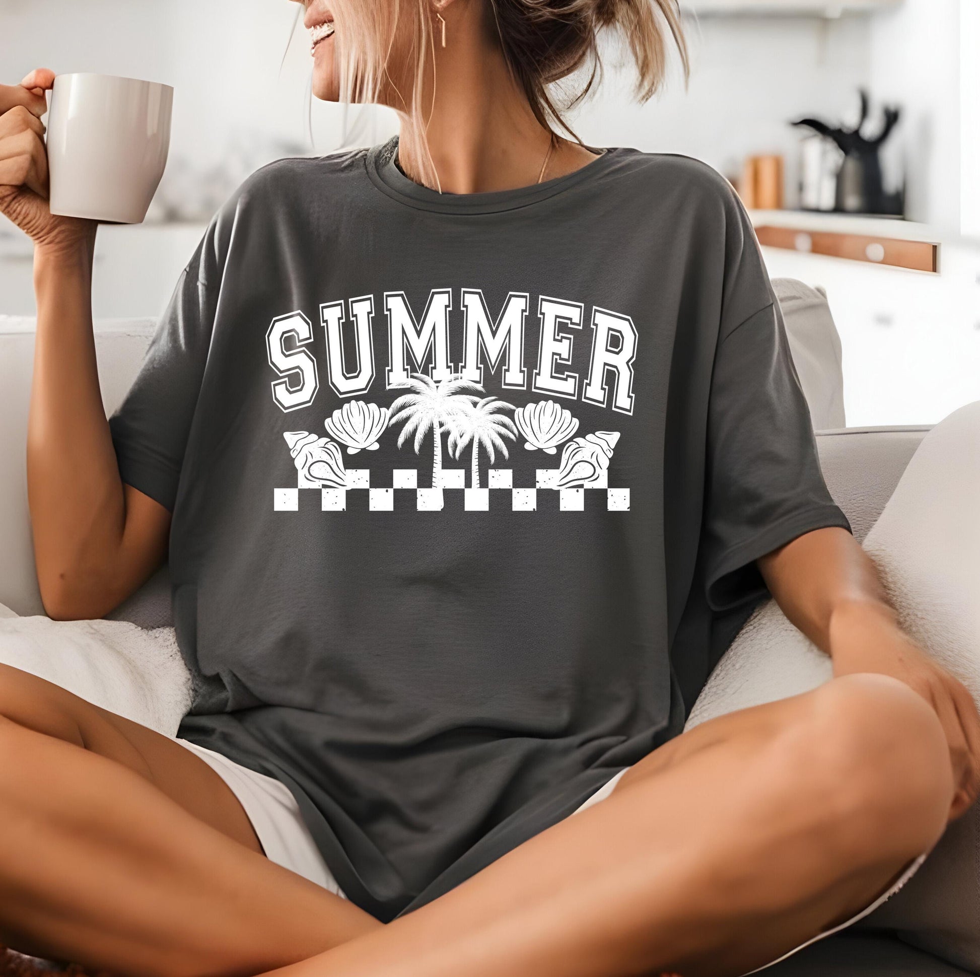 Summer Vibes DTF Transfer Ready For Press, Beach Dtf Print, Summer DTF Transfers, Heat Press Transfer, Direct To Film, Summertime DTF Prints