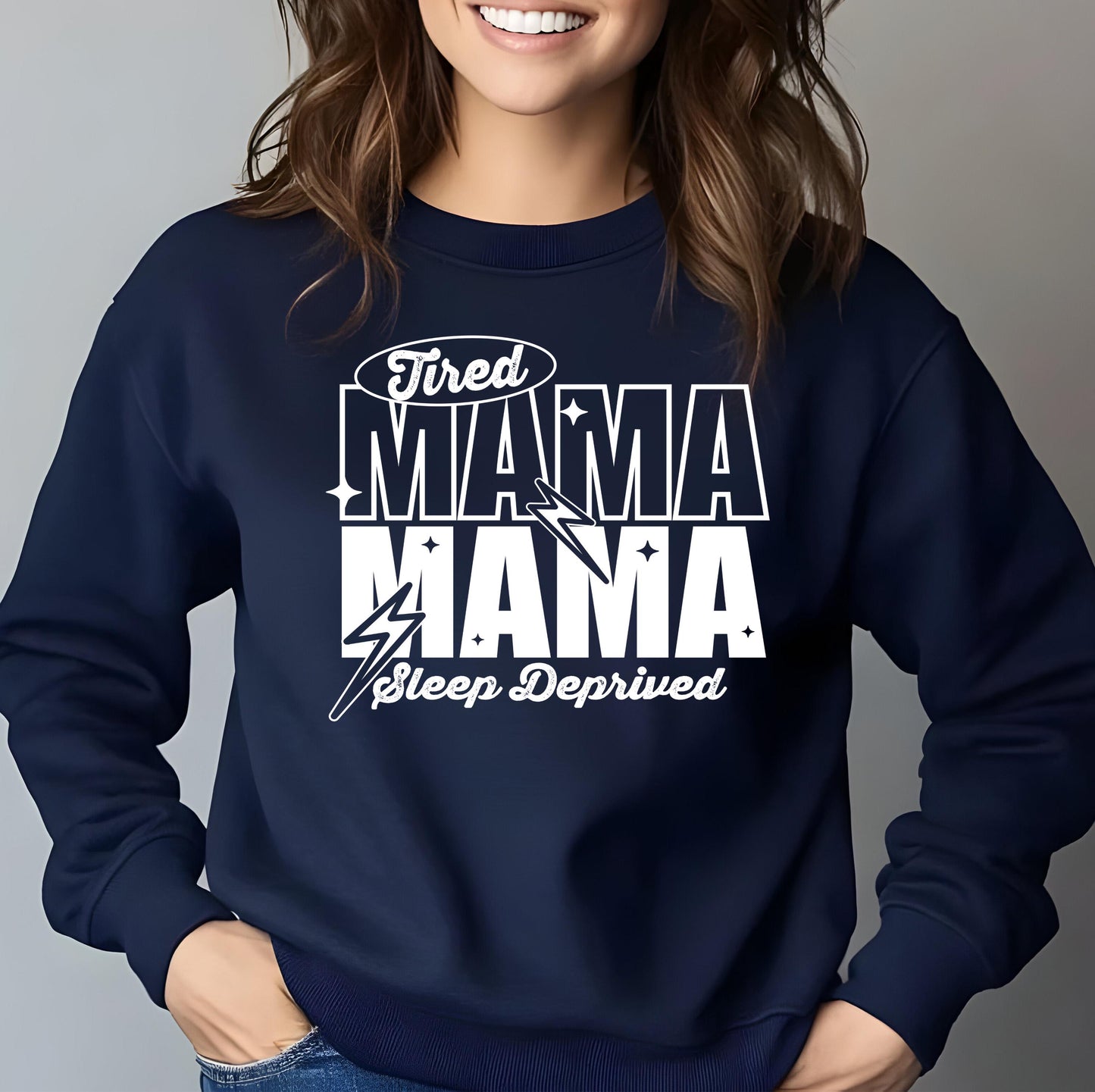 Tired Mama DTF Transfer Ready For Press, Mama DTF Prints, Heat Press Transfer, Mom Transfers, Direct To Film, Mommy DTF Print, Mama Transfer