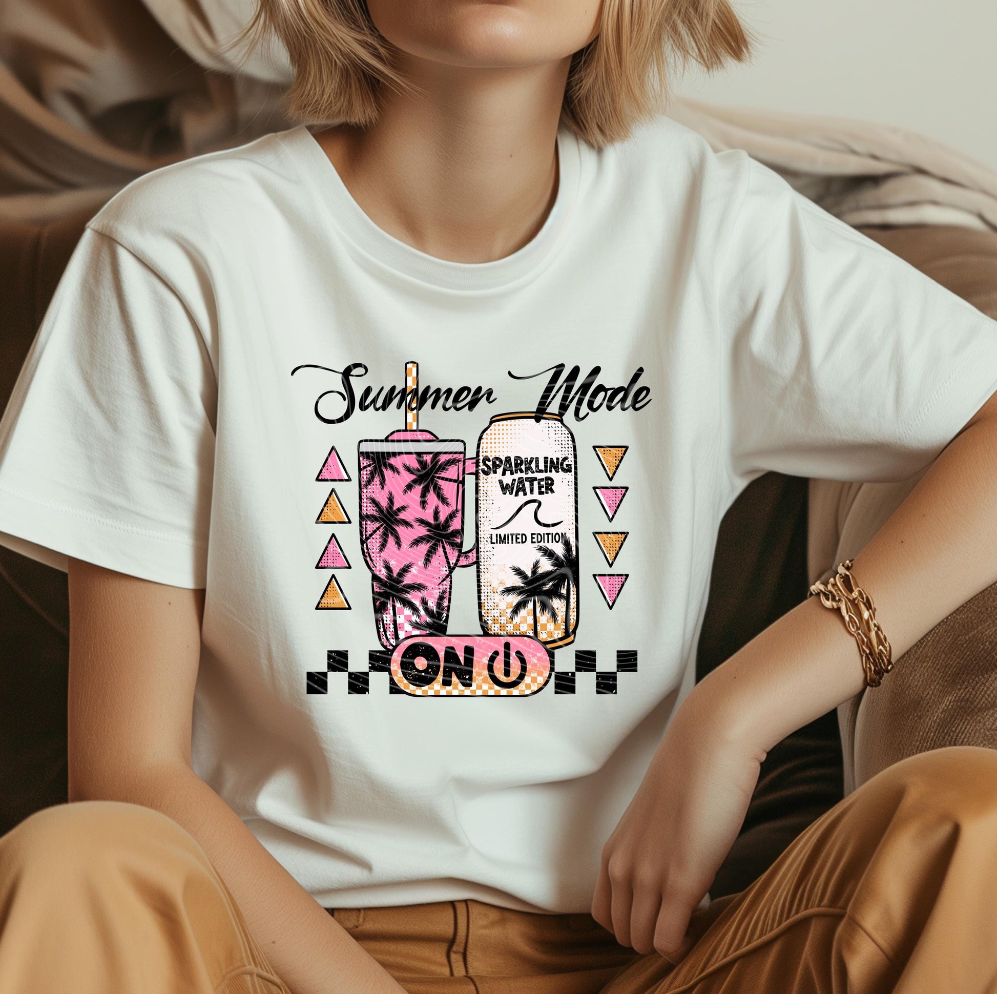 Summer Mode On DTF Transfers Ready For Press, Summer Dtf Prints, Sunshine DTF Prints, Heat Press Transfer, Direct To Film, Custom Transfers