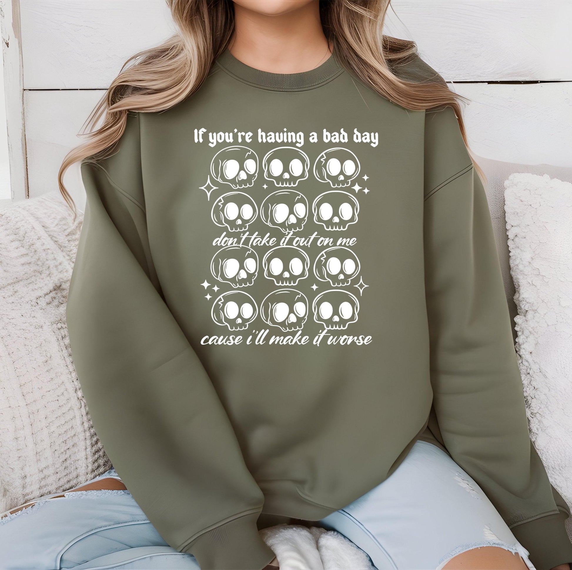 If You're Having A Bad Day DTF Transfers Ready For Press, Sarcastic DTF Print, Heat Press Transfer, Direct To Film, Funny Transfer, Sarcasm