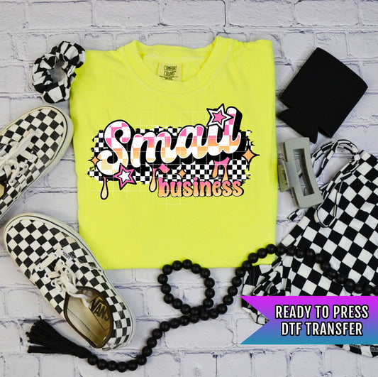 Retro Small Business DTF Transfers Ready For Press, Entrepreneur DTF Prints, Heat Press Transfer, Direct To Film, Business Owner Transfers