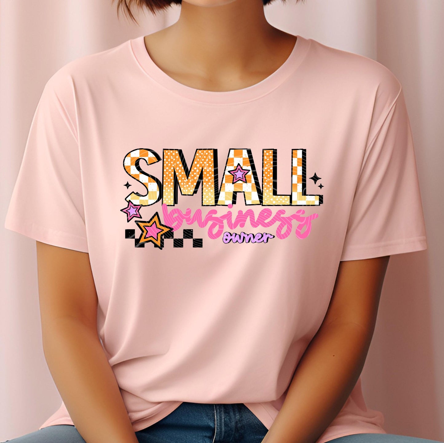 Small Business Owner DTF Transfers Ready For Press, Entrepreneur DTF Prints, Heat Press Transfer, Direct To Film, Support Small Business