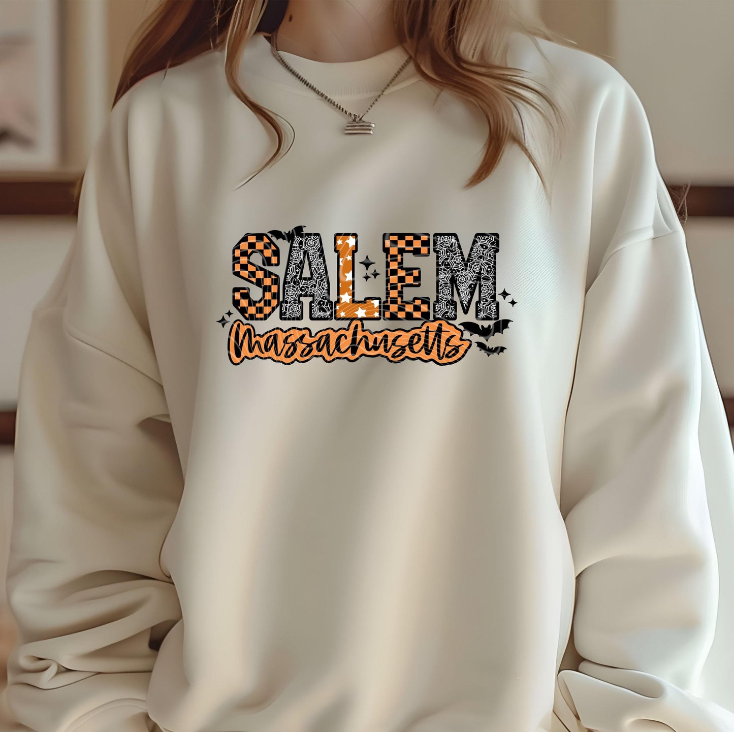 Salem Massachusetts DTF Transfer, Halloween DTF Transfer Ready For Press, Witchy Vibes, Heat Press Transfer, Direct To Film, Custom Transfer