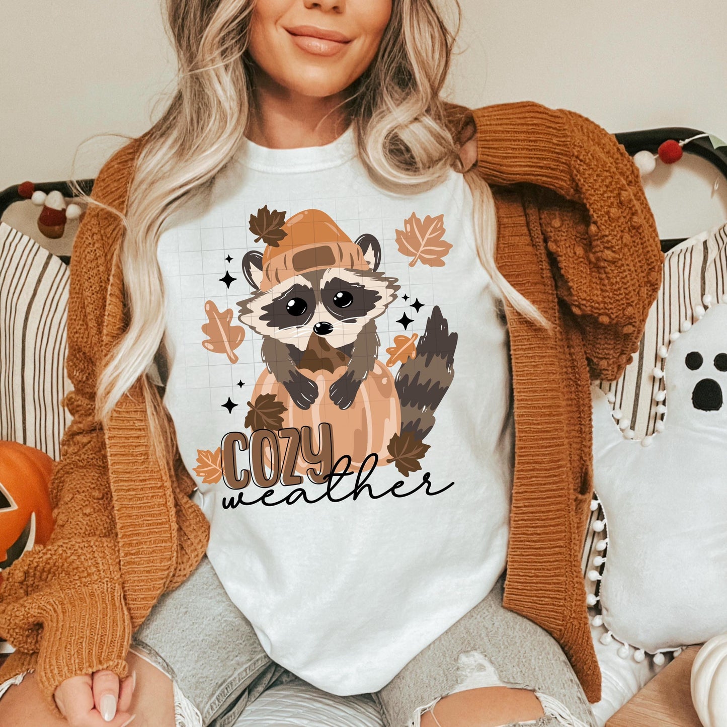Fall Gang Sheet, Fall DTF Transfers, Autumn DTF Transfer Ready For Press, Fall DTF Prints, Cozy Weather Heat Transfers, Pumpkin Dtf Print