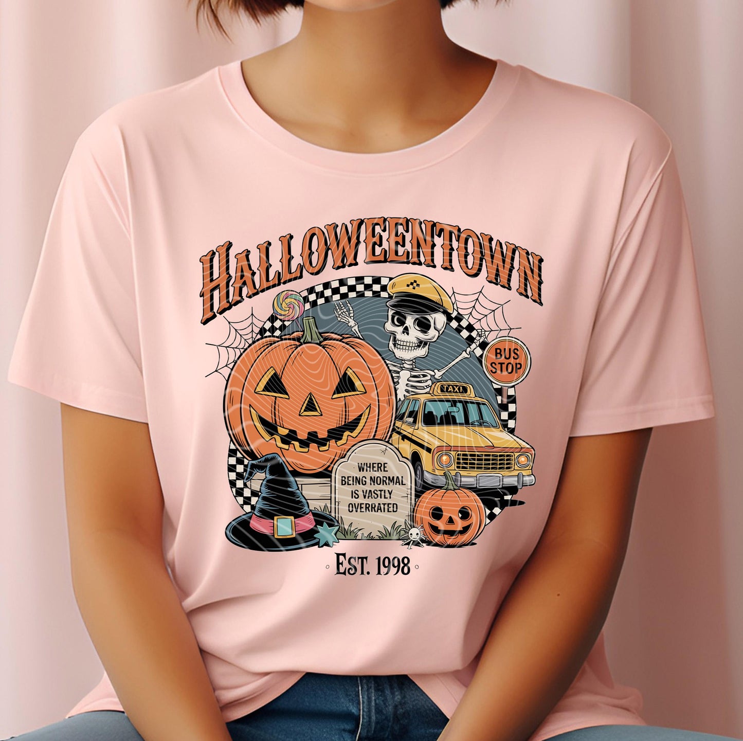 Halloweentown DTF Gang Sheet, Halloween Premade Ready To Press Transfers, Halloweentown Transfers, Witches DTF, Halloween Dtf Print, Horror