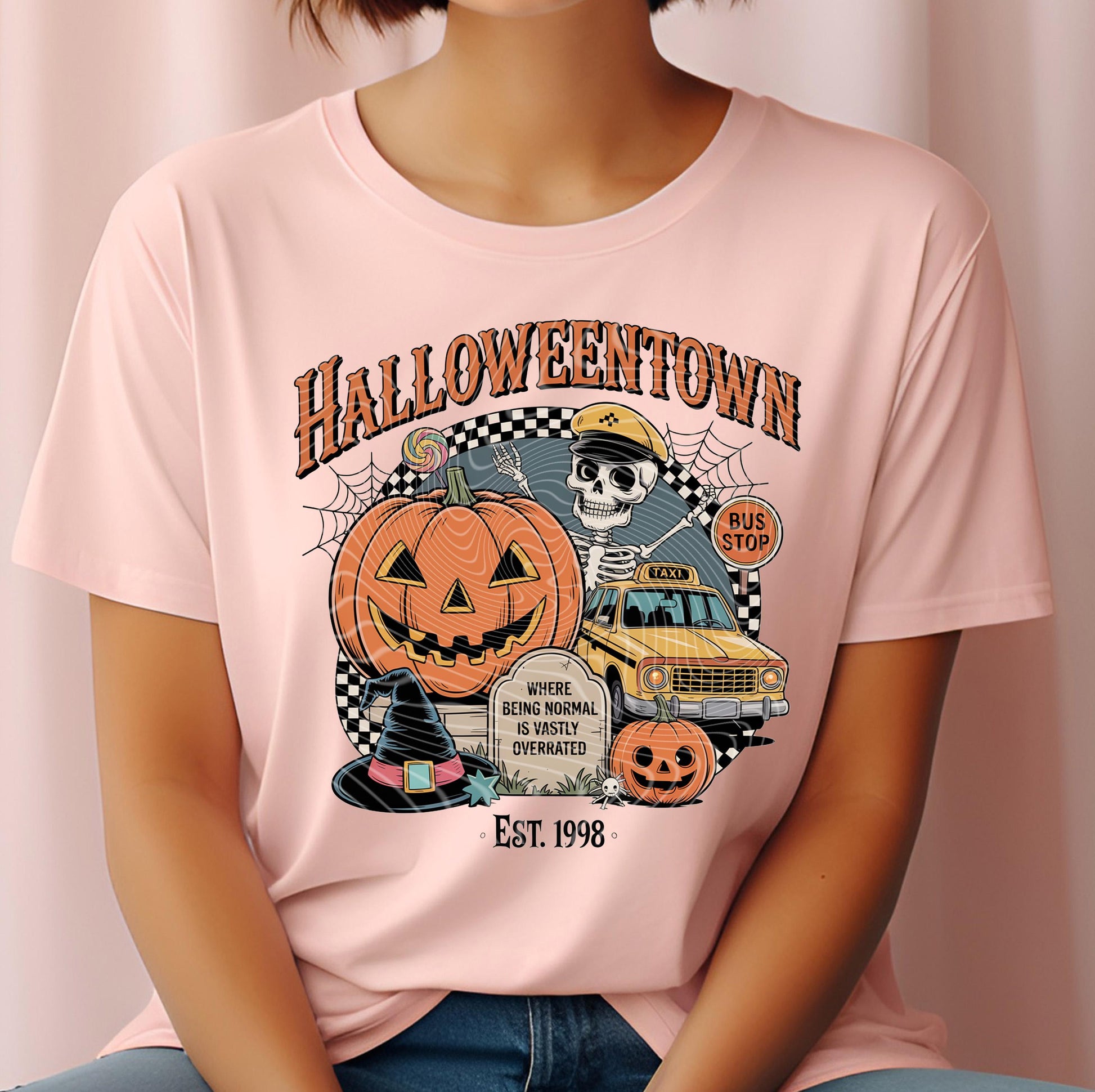 Halloweentown DTF Gang Sheet, Halloween Premade Ready To Press Transfers, Halloweentown Transfers, Witches DTF, Halloween Dtf Print, Horror