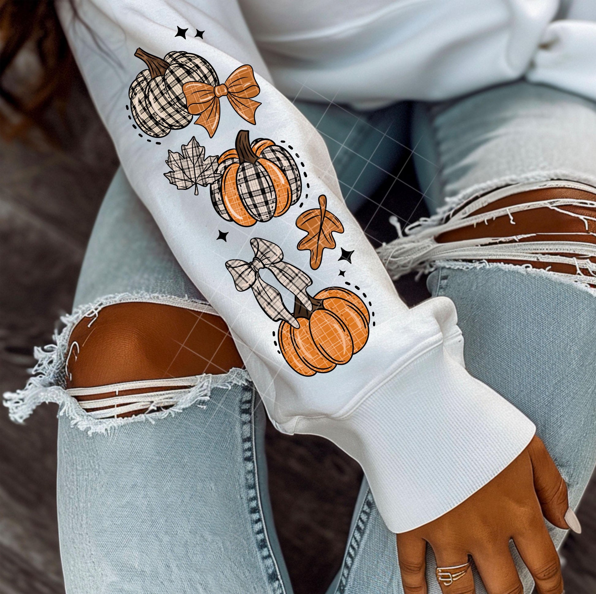 Cozy Season Plaid Fall Vibes DTF Transfer Ready For Press, Fall DTF Transfer, Autumn DTF Transfer, Heat Press Transfer, Pumpkin Spice Dtf