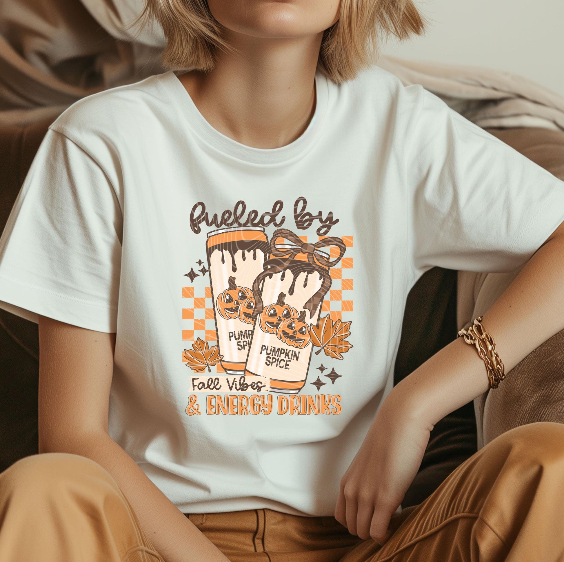 Fall And Energy Drinks DTF Transfers, Fall DTF Transfers Ready For Press, Pumpkin DTF Prints, Halloween Heat Press Transfers, Custom Dtf