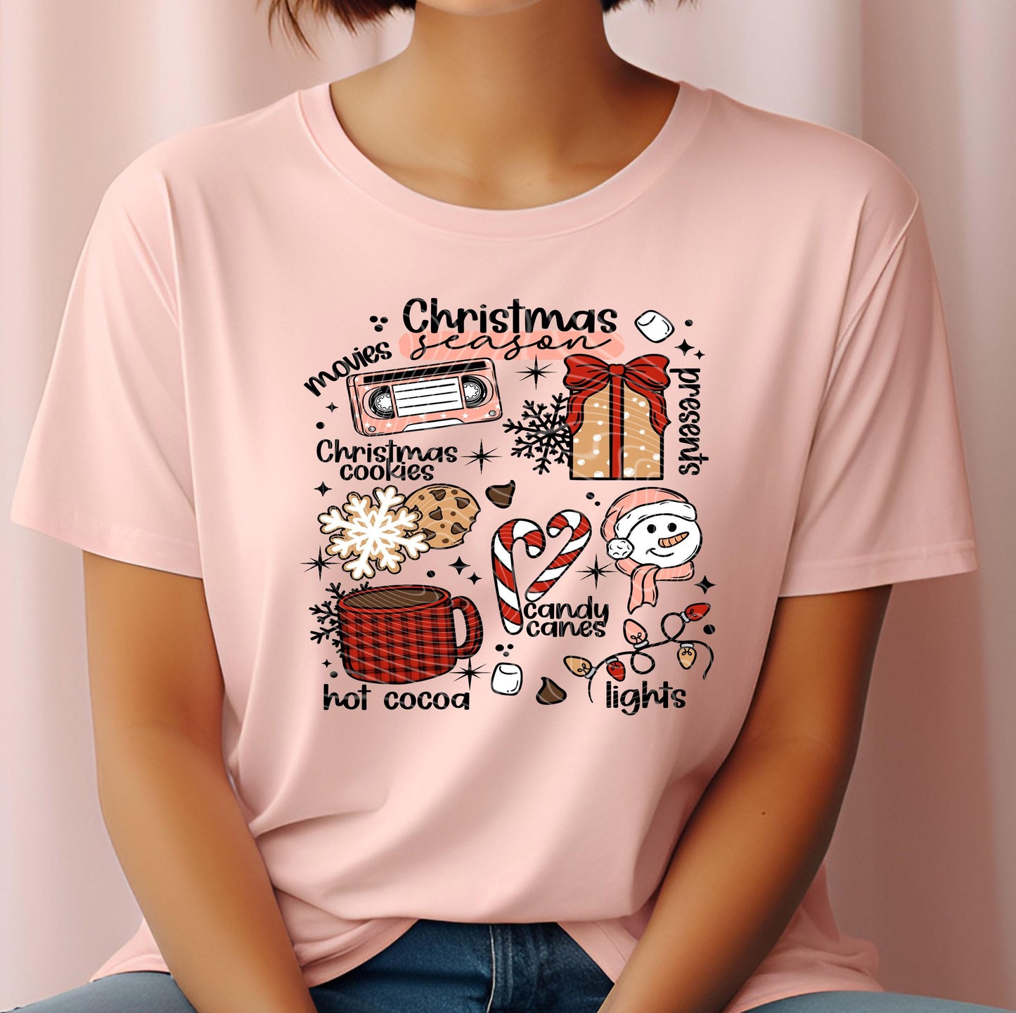 Christmas Gang Sheet, Christmas DTF Transfers, Christmas DTF Transfer Ready For Press, Christmas DTF Prints, Custom Transfer, Direct To Film