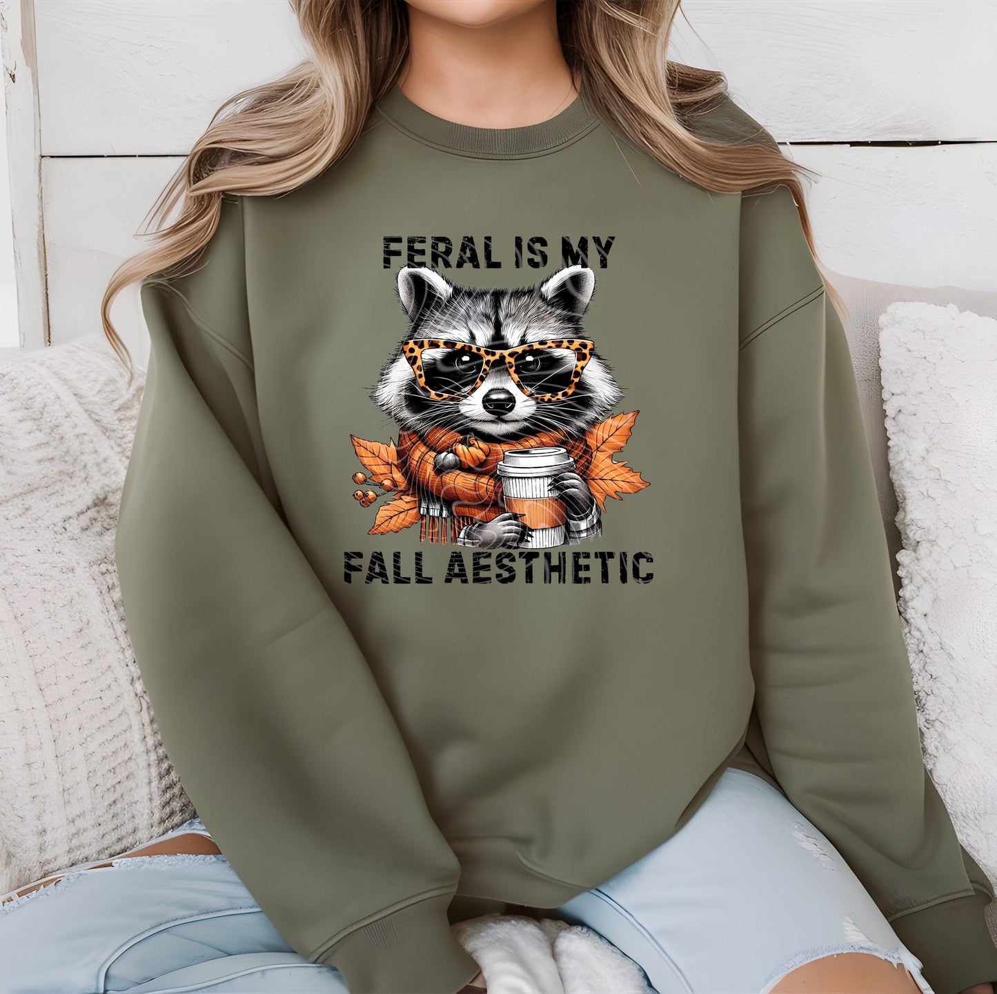 Ferral Is My Fall Aesthetic DTF Transfer Ready For Press, Fall DTF Transfer, Autumn Squirrel DTF Transfer, Pumpkin Heat Press Transfer