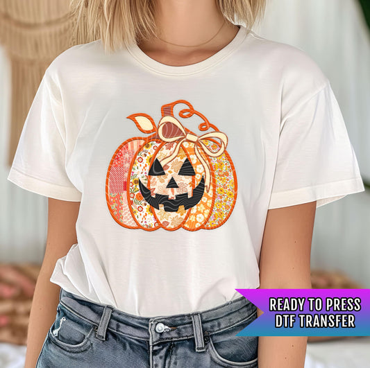 Pumpkin DTF Transfers, Fall DTF Transfers Ready For Press, Halloween Pumpkin DTF Prints, Autumn Heat Press Transfers, Custom Dtf Transfers