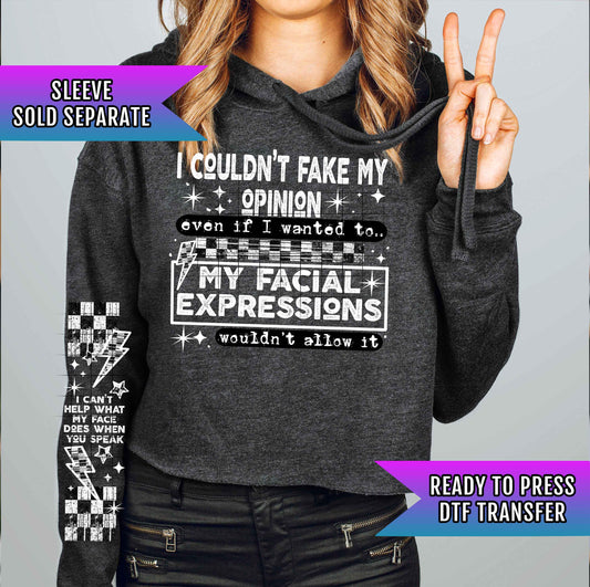 Facial Expressions DTF Transfer Ready For Press, DTF Print, Heat Press Transfer, Direct To Film, Sarcastic Dtf, Funny DTF Print, Custom Dtf