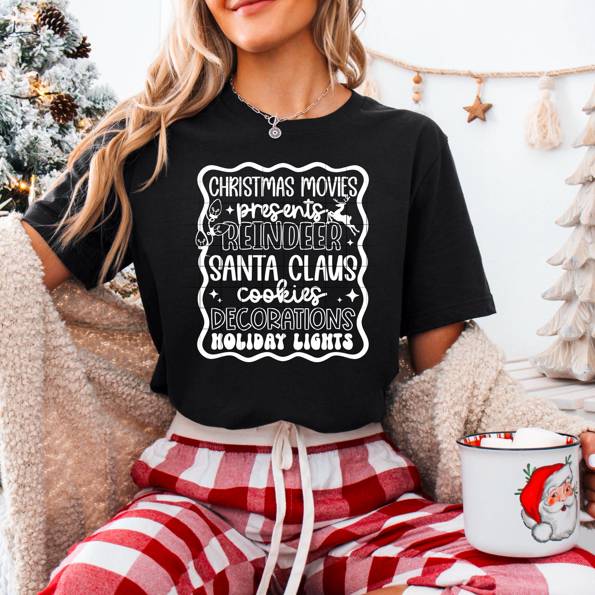 Christmas Movies DTF Transfer Ready For Press, Christmas DTF Print, Heat Press Transfer, Direct To Film, Custom DTF,Cozy Season Dtf Transfer