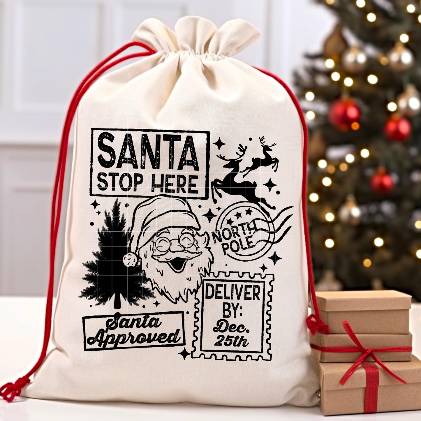 Christmas Delivery DTF Transfer Ready For Press, Christmas DTF Print, Heat Press Transfer, Winter Dtf, Direct To Film,Christmas DTF Transfer