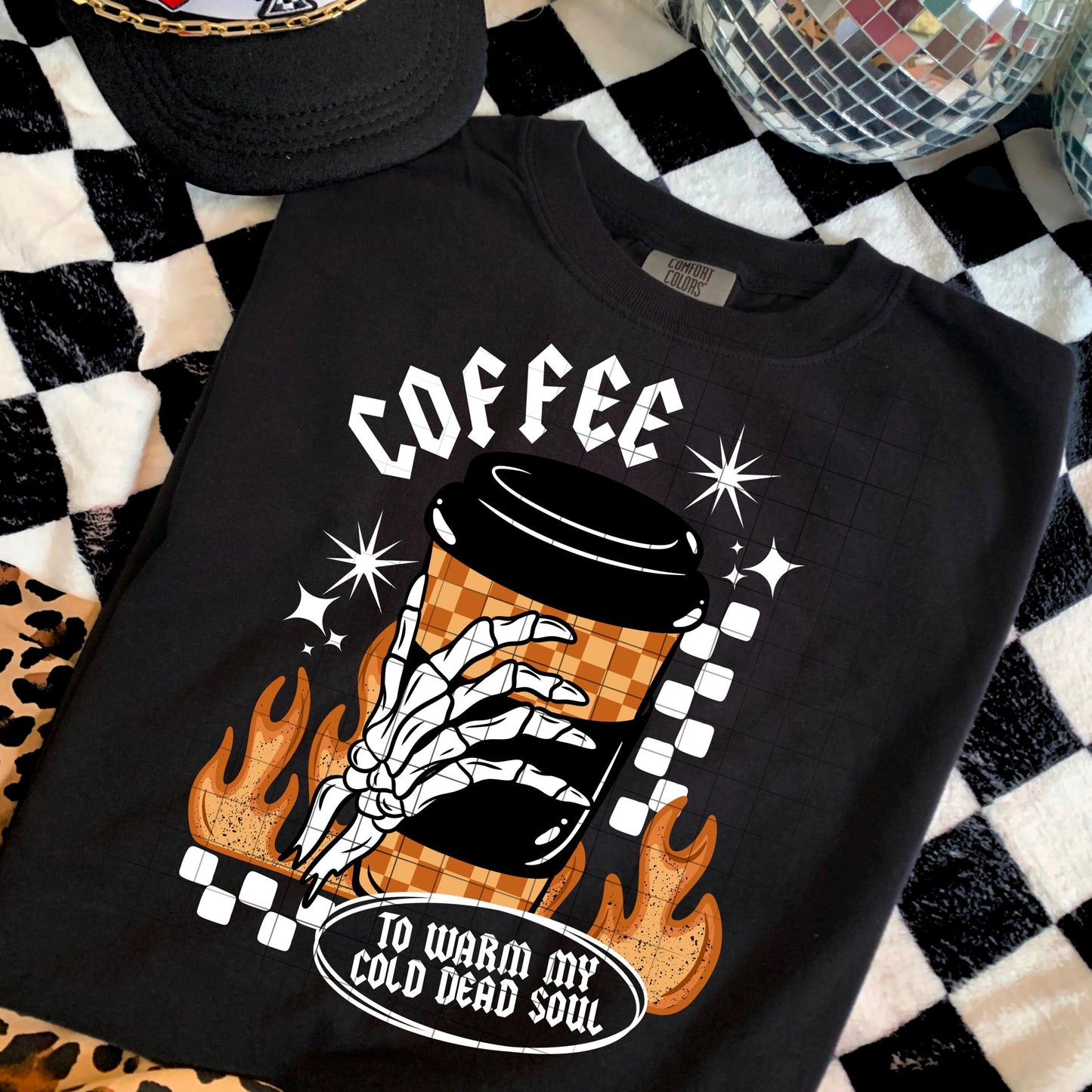 Coffee To Warm My Cold Soul DTF Transfer Ready For Press, Coffee DTF Prints, Heat Press Transfer, Direct To Film, Coffee Transfers, Hot Peel