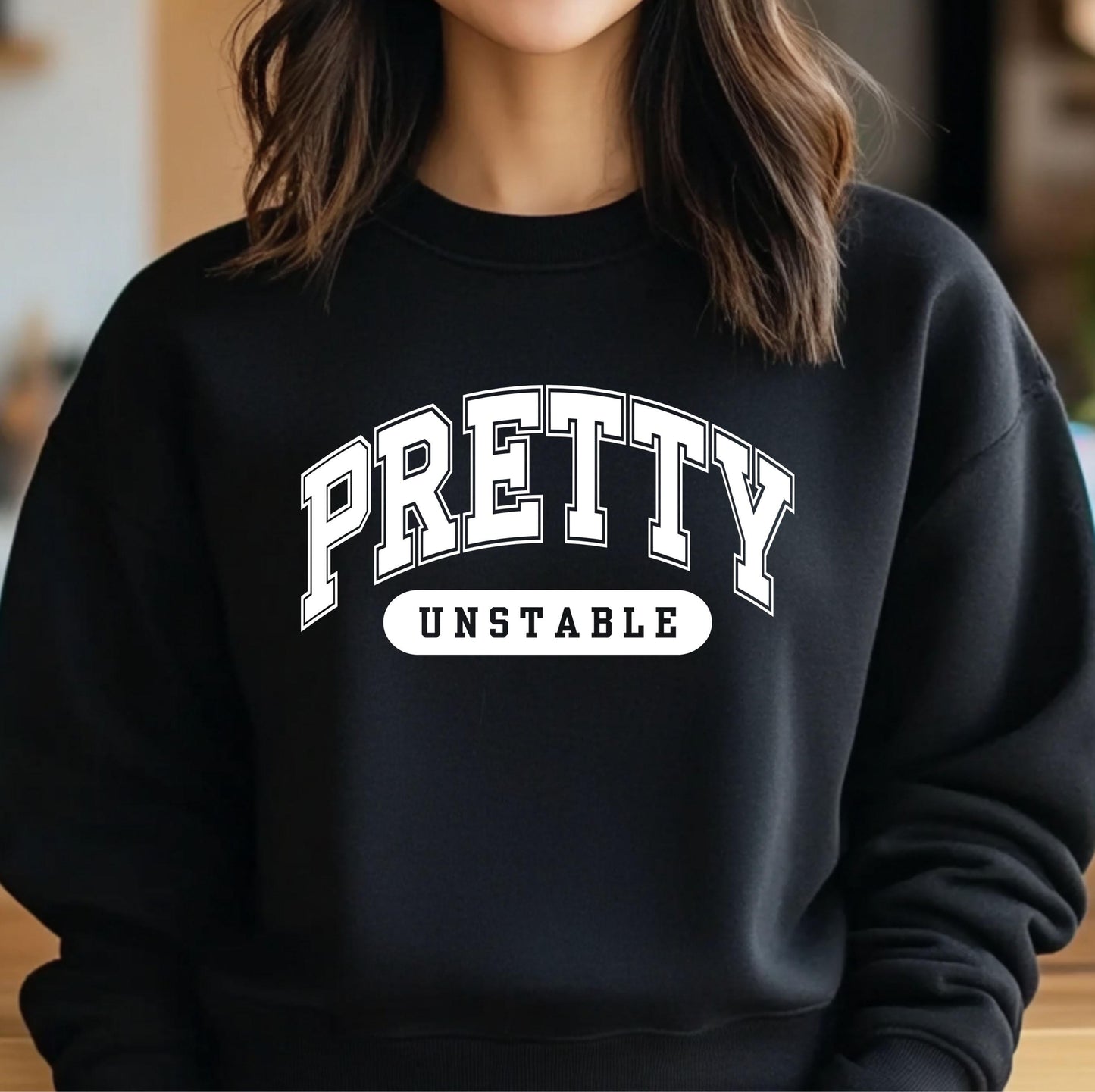 Pretty Unstable DTF Transfer Ready For Press, Adult DTF Print, Heat Press Transfer, Custom Transfers, Direct To Film, Funny Mental Health