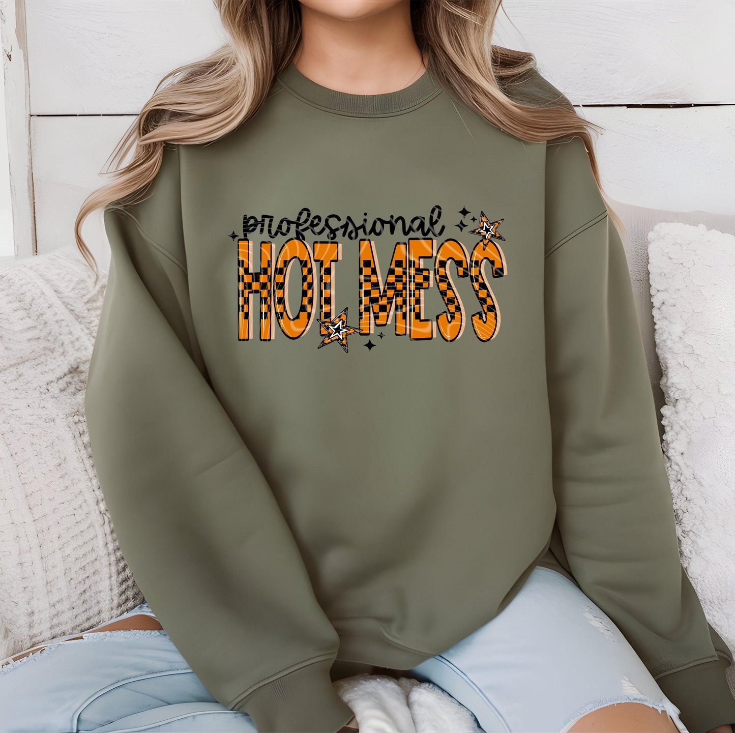 Professional Hot Mess DTF Transfer Ready For Press, Sarcastic Dtf Transfer, Funny Custom Transfer, Direct To Film, Heat Press Transfers DTF