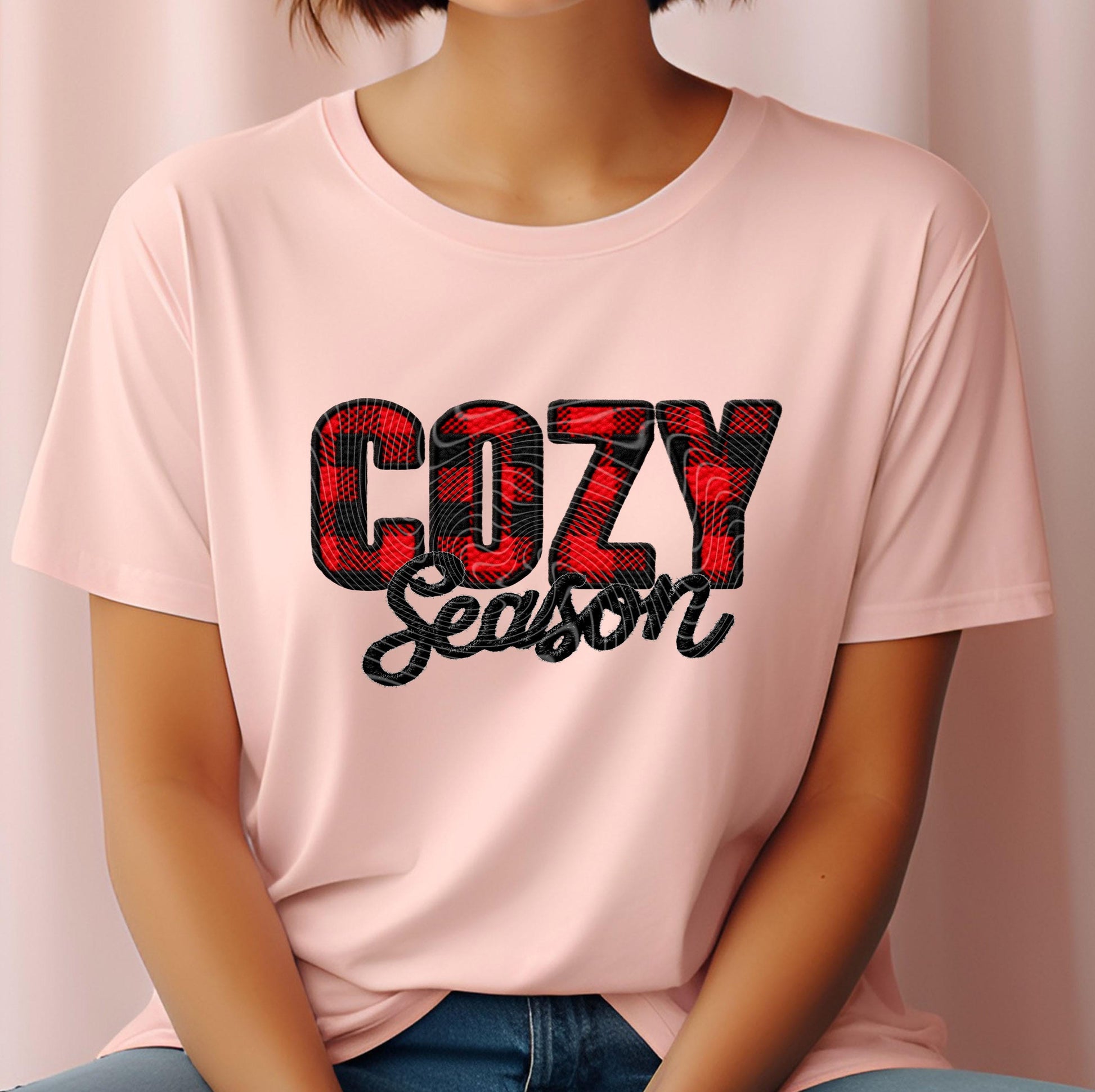 Cozy Season DTF Transfers Ready For Press, Christmas DTF Prints, Heat Press Transfers, Direct To Film, Christmas Transfers, Custom Transfers