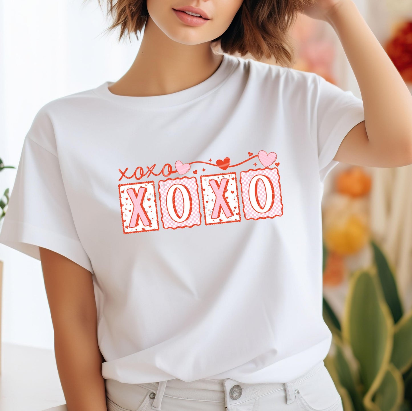 Xoxo DTF Transfers Ready For Press, Valentines Day DTF Print, Heat Press Transfers, Direct To Film, Valentines Day Transfer, Love Shirt