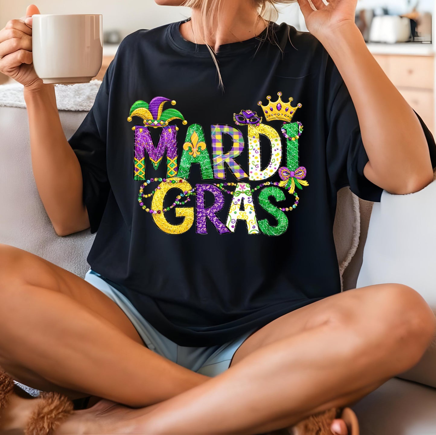 Mardi Grass Gang Sheet, Mardi Gras DTF Transfer, Carnival Heat Press Transfer, Mardi Gras DTF Prints, Festive DTF Transfer, Custom Dtf