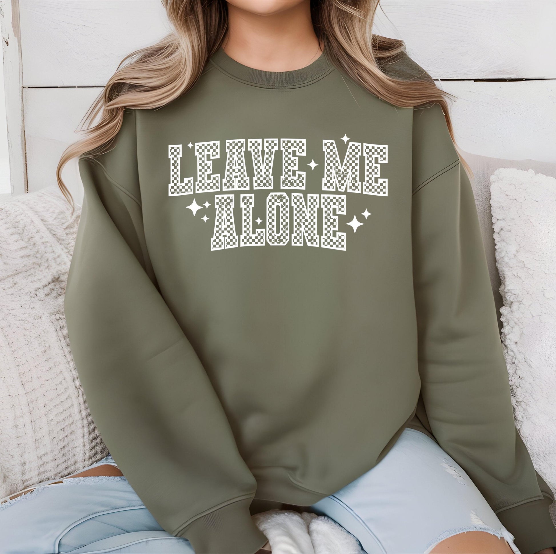 Leave Me Alone DTF Transfers Ready For Press, Funny Sarcastic Quote Heat Press, Sarcastic DTF Print, Direct To Film, Heat Press Transfer
