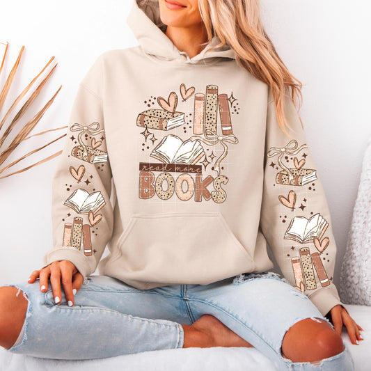 Read More Books DTF Transfer Ready For Press, Book DTF Transfers, Book DTF Prints, Heat Press Transfer, Book Lover Heat Transfer, Custom Dtf