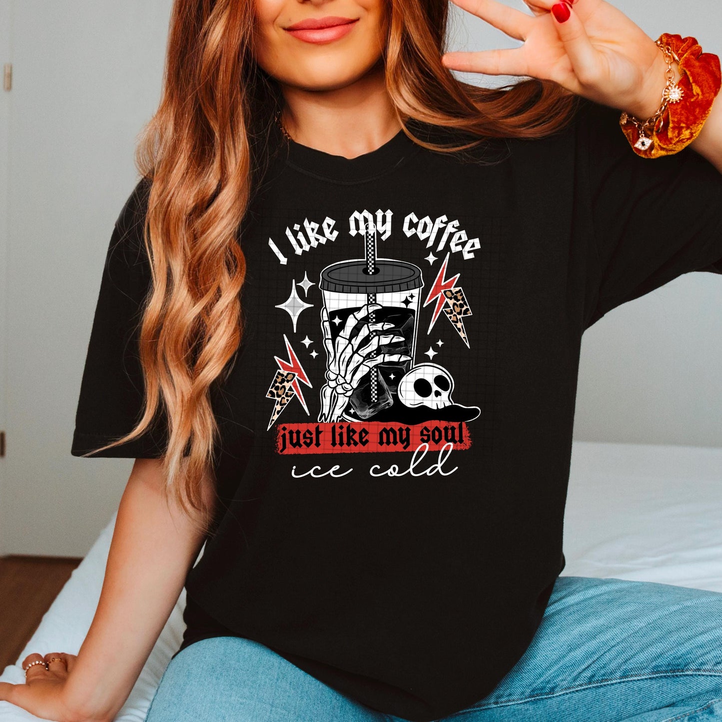 I Like My Coffee Like My Soul DTF Transfer Ready For Press, Coffee DTF Transfers, Coffee DTF Prints, Heat Transfer, Heat Press Transfers