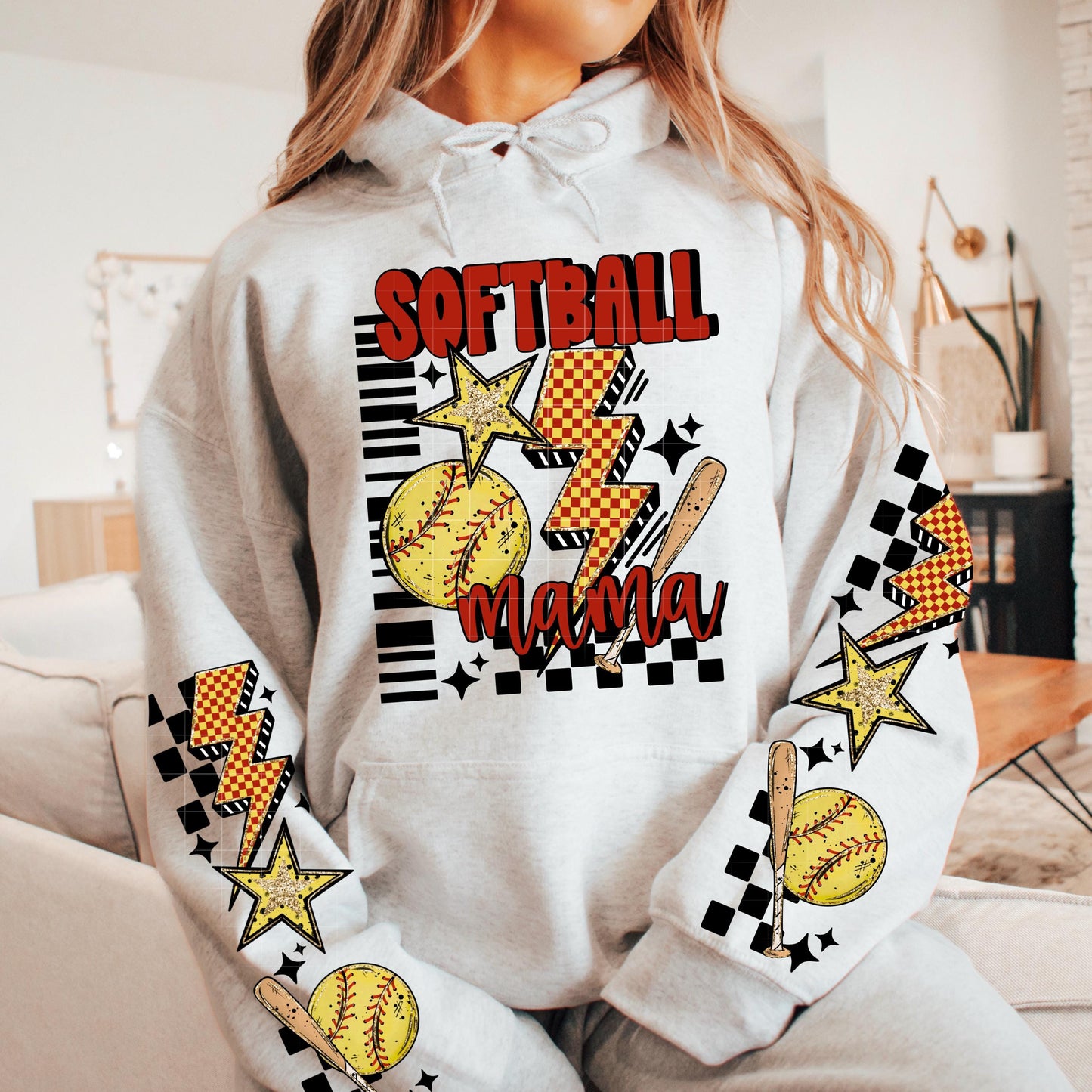 Softball Mama DTF Transfers Ready For Press, Softball Dtf Prints, Softball Heat Press Transfer, Direct to Film Transfer, Sport Dtf Transfer