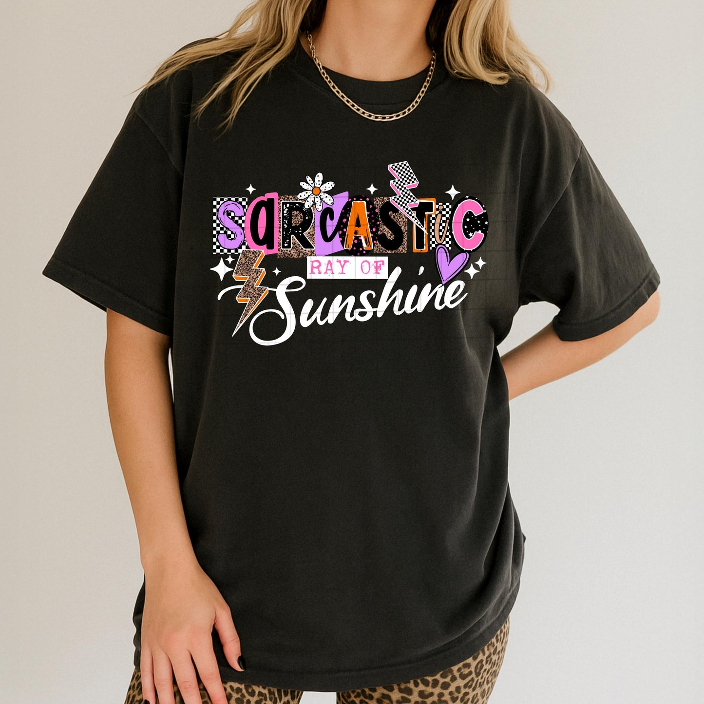 Sarcastic Ray of Sunshine DTF Transfer Ready For Press, Sarcastic DTF Transfers, Dtf Print, Direct To Film, Custom Transfer, Hot Peel