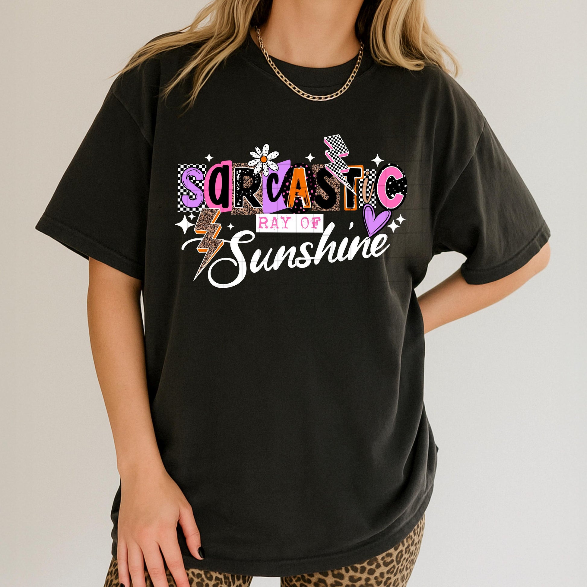Sarcastic Ray of Sunshine DTF Transfer Ready For Press, Sarcastic DTF Transfers, Dtf Print, Direct To Film, Custom Transfer, Hot Peel