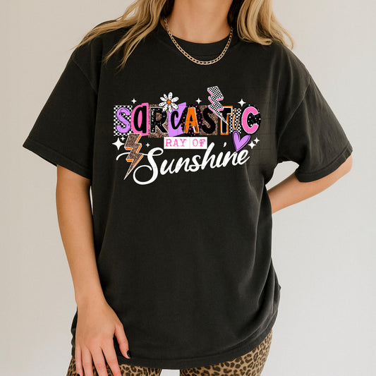 Sarcastic Ray of Sunshine DTF Transfer Ready For Press, Sarcastic DTF Transfers, Dtf Print, Direct To Film, Custom Transfer, Hot Peel