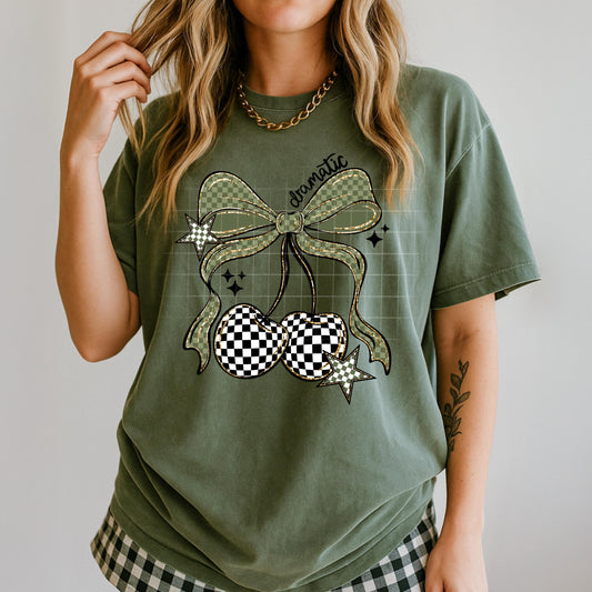 Dramatic Cherry DTF Transfer Ready For Press, Sarcastic DTF Transfers, Cherry Dtf Print, Direct To Film, Hot Peel, Custom DTF Transfers