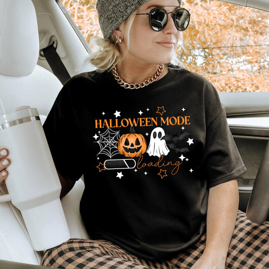 Halloween DTF Transfers, Spooky DTF Transfer, Halloween Transfers Ready For Press, Pumpkin Dtf, Halloween Mode Loading, Ghost Dtf Transfer